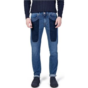 Jeckerson, Jeans, Heren, Blauw, W34, Denim, Slim-fit Jeans