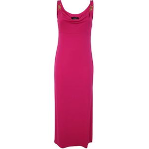 Versace, Kleedjes, Dames, Roze, S, Maxi dagelijkse jurk