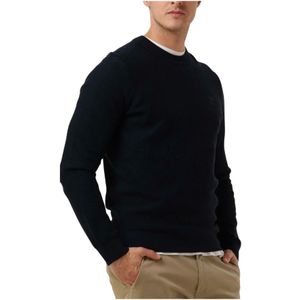 Hugo Boss, Sweatshirts & Hoodies, Heren, Blauw, 3Xl, Heren Trui Vest Anoin