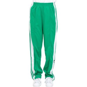 Adidas Originals, Broeken, Dames, Groen, XS, Groene Adibreak Broek met Drukknopen