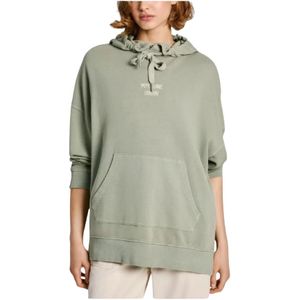 Pepe Jeans, Sweatshirts & Hoodies, Dames, Groen, M, Katoen, Evelina Sweatshirt