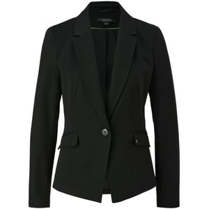 Comma, Jassen, Dames, Zwart, 3Xl, Polyester, Blazers