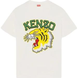 Kenzo, Tops, Heren, Wit, L, T-Shirts