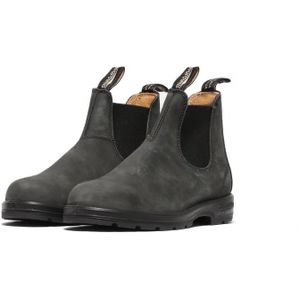 Blundstone, Schoenen, Heren, Grijs, 46 EU, Leer, Enkellaarsjes