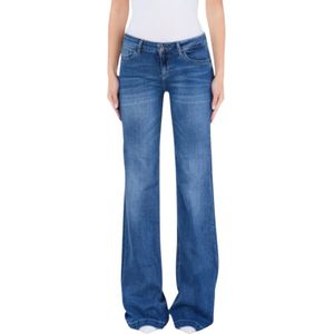 Liu Jo, Jeans, Dames, Blauw, W33, Katoen, Jeans Basic