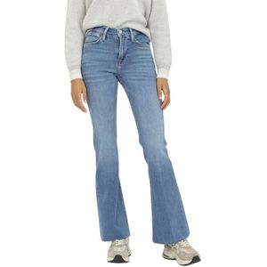 Frame, Jeans, Dames, Blauw, W27, Katoen, Moderne Flare Jeans