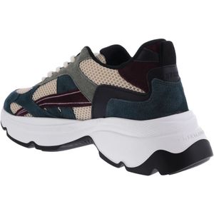 Nubikk, Schoenen, Dames, Veelkleurig, 36 EU, Dames Ross Nomad Sneaker Groen/Bordo