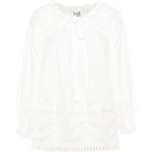 Ermanno Scervino, Blouses Wit, Dames, Maat:2XS