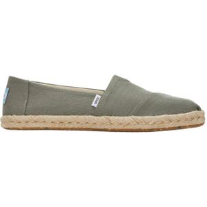 Toms, Schoenen, Dames, Groen, 41 EU, Katoen, Toms Alpargata Rope loafers groen 10019811