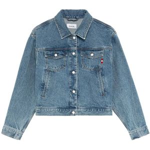 Amish, Jassen, Dames, Blauw, L, Denim, Denim Jack