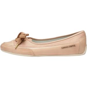 Candice Cooper, Buffed leather ballet flats Candy BOW Bruin, Dames, Maat:37 EU