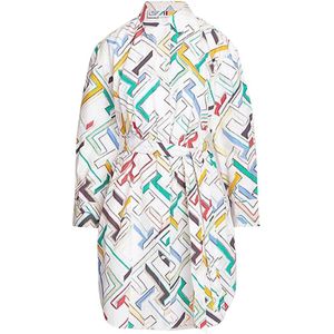 Tommy Hilfiger, Shirt Kleedjes Veelkleurig, Dames, Maat:M