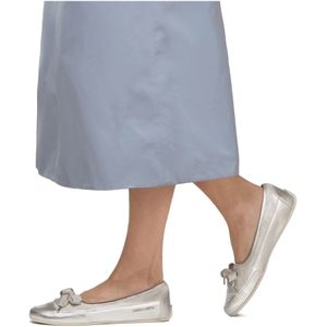 Candice Cooper, Schoenen, Dames, Grijs, 36 EU, Zilver Nappa Leren Ballet Flats