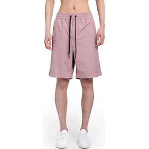 Moncler, Korte broeken, Heren, Roze, S, Polyester, Lichtroze Gore-Tex Paclite Shorts
