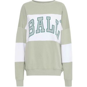 Ball, Sweatshirts & Hoodies, Dames, Groen, L, Katoen, J. Robinson Sweatshirt in Mos Green