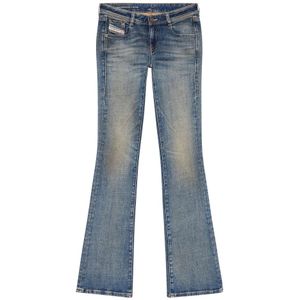 Diesel, Bootcut and Flare Jeans - 1969 D-Ebbey Blauw, Dames, Maat:W34 L34