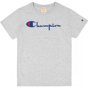 Champion, Tops, Dames, Grijs, M, Logo t -shirt
