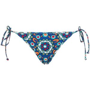 La DoubleJ, Badkleding, Dames, Blauw, S, Nylon, Braziliaanse String Bikini Bottoms