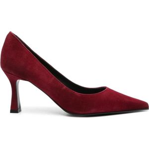 Roberto Festa, Schoenen, Dames, Rood, 40 EU, Suède, Bordeaux Suede Kate Pumps