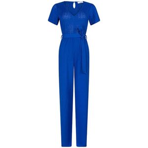 Lofty Manner, Trinity Jumpsuit Blauw, Dames, Maat:XS