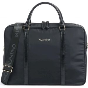 Valentino by Mario Valentino, Tassen, Heren, Zwart, ONE Size, Moderne Laptoptas