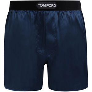 Tom Ford, Ondergoed, Heren, Blauw, S, Katoen, Beachwear
