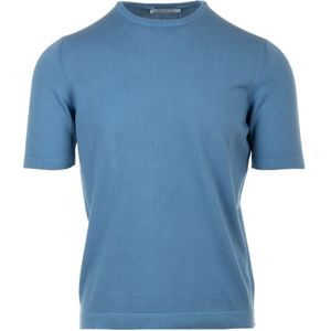 Gran Sasso, Truien, Heren, Blauw, XL, Heldere Blauwe Sweaters