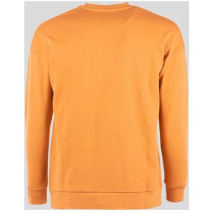 Lyle & Scott, Sweatshirts & Hoodies, Dames, Oranje, M, Oversized Sweatshirt voor vrouwen