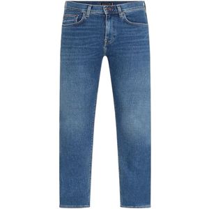 Tommy Hilfiger, Jeans, Heren, Blauw, W32, Katoen, Slim Fit Jeans Creek Blue