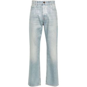 Haikure, Straight Jeans Blauw, Heren, Maat:W31
