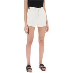 Kenzo, Denim Shorts Wit, Dames, Maat:W26