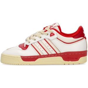 Adidas, Rivalry LOW 86 Sneakers - Core White/Off White/Team Power Red Wit, Heren, Maat:40 EU