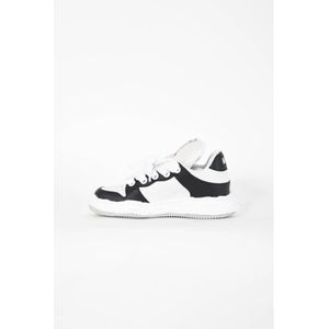 Mihara Yasuhiro, Schoenen, Heren, Zwart, 44 EU, Leer, Geperforeerde Leren Wayne Sneakers