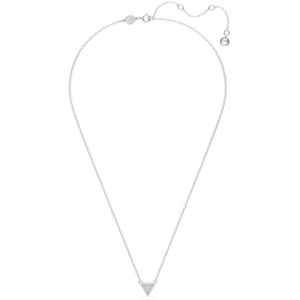 Swarovski, Accessoires, Dames, Grijs, ONE Size, Trilliant-Cut Triangle Pendant Necklace