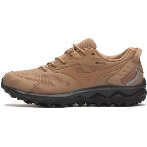 Mizuno, Schoenen, Heren, Beige, 43 EU, Wave Mujin Gore-Tex Trail Hardloopschoenen