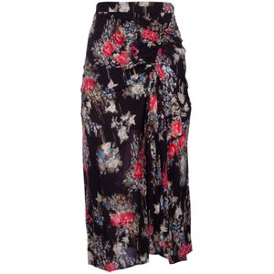 Iro, Midi-rok Zwart, Dames, Maat:2XS