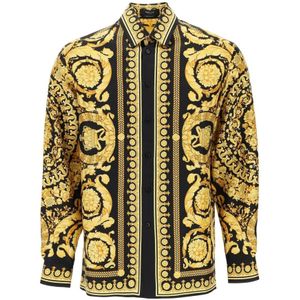 Versace, Blouses Shirts Veelkleurig, Heren, Maat:M