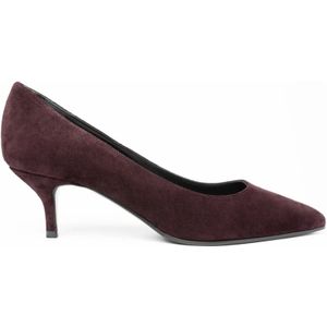 Roberto Festa, Schoenen, Dames, Bruin, 38 EU, Bordeaux Suede Pumps