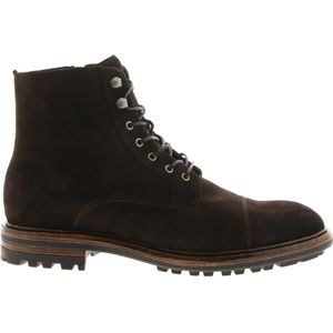 Blackstone, Ug 20 Soul Brown - High Top Suede Boots Bruin, Heren, Maat:45 EU