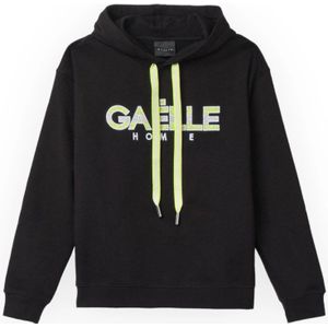 Gaëlle Paris, Sweatshirts & Hoodies, Heren, Zwart, S, Katoen, Stijlvolle Sweatshirt voor Mannen en Vrouwen