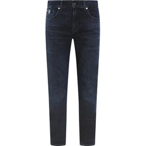 7 For All Mankind, Jeans, Heren, Blauw, W31, Slimmy Tapered Special Edition Jeans