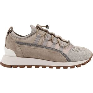 Brunello Cucinelli, Sneakers Beige, Dames, Maat:38 EU