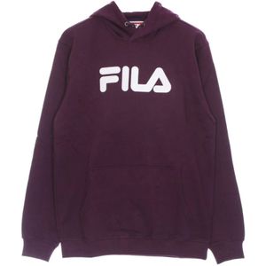 Fila, Sweatshirts & Hoodies, Heren, Paars, L, pure hoodie kangoeroe