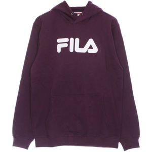 Fila, pure hoodie kangoeroe Paars, Heren, Maat:S