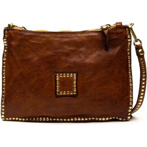 Campomaggi, Tassen, Dames, Bruin, ONE Size, Brandy Tassen Pochette