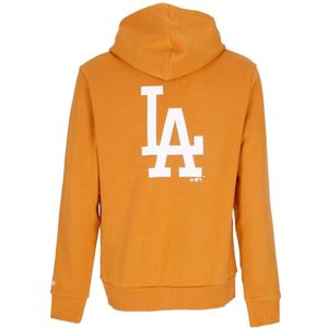 New Era, Sweatshirts & Hoodies, Heren, Oranje, S, Katoen, Los Angeles Dodgers Hoodie Essential Oranje