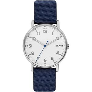 Skagen, Watches Blauw, Heren, Maat:ONE Size