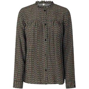 Pepe Jeans, Shirts Bruin, Dames, Maat:M