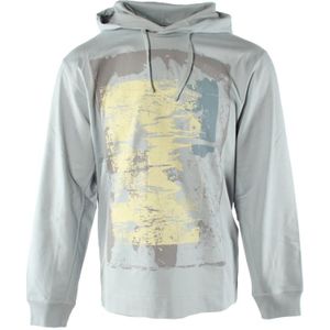 Stone Island, Sweatshirts & Hoodies, Heren, Blauw, M, Katoen, Blauwe Katoenen Trui voor Heren