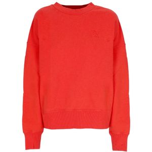 Puma, Infuse Crewneck Burnt Red Sweatshirt Rood, Dames, Maat:XS